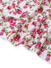 Robe blanche à petites fleurs nuisette fenduedes années 1940