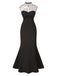 [Prévente] Robe noire toile d'araignée Mavis Hotel Transylvania années 1970