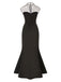 [Prévente] Robe noire toile d'araignée Mavis Hotel Transylvania années 1970