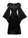 Ensemble robe noire Maléfique Halloween années 1930