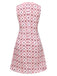 [Prévente] Robe en coton marguerites et poches en cœur années 1960