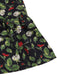 [Prévente] [Grande taille] Robe noire fleur manches volantées années 1960