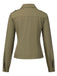 [Prévente] Veste chemise verte militaire à col à revers années 1950