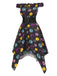 [Prévente] Robe Jack & Sally noire à épaules dénudées années 1950