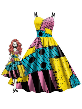 [Prévente] Robe Sally de L'Étrange Noël de Monsieur Jack années 1950