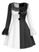[Prévente] Robe de Terrifier d'Halloween à volants en dentelle des années 1960