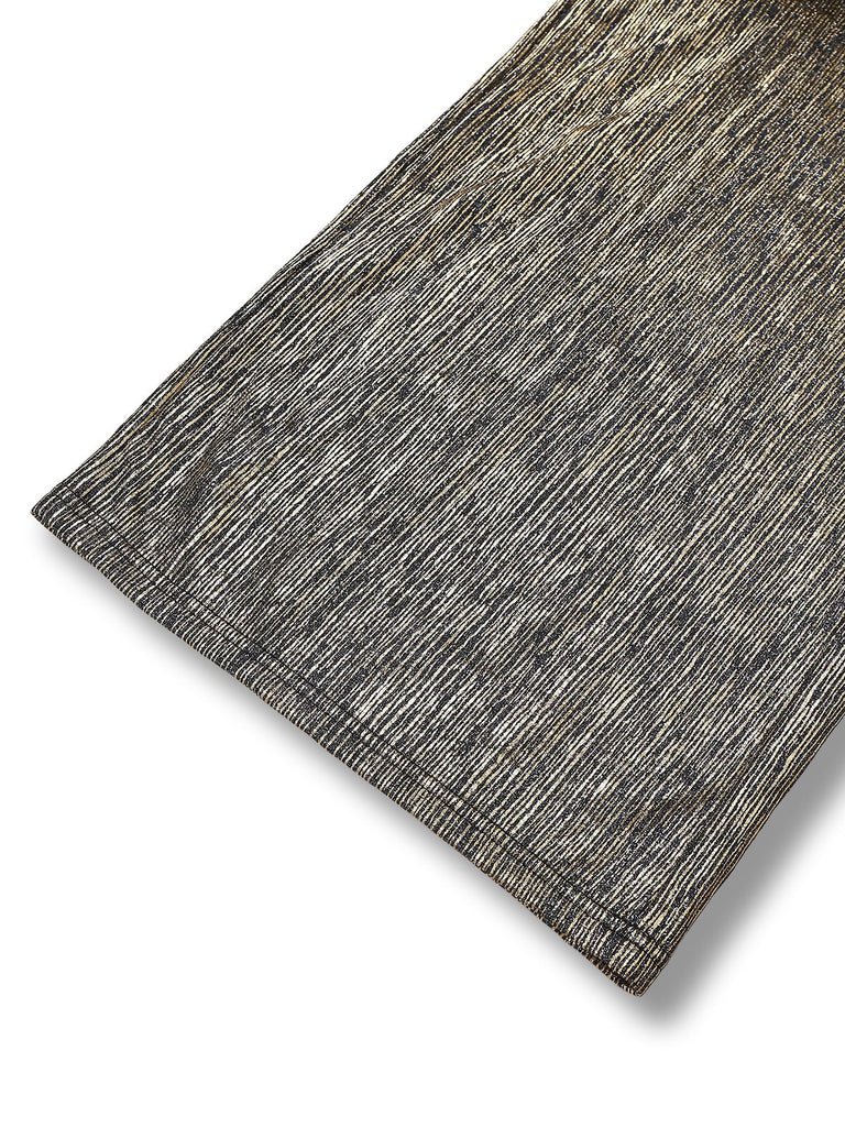 [Prévente] Combinaison col chemise motif petits fleur manches cloche dorée années 80