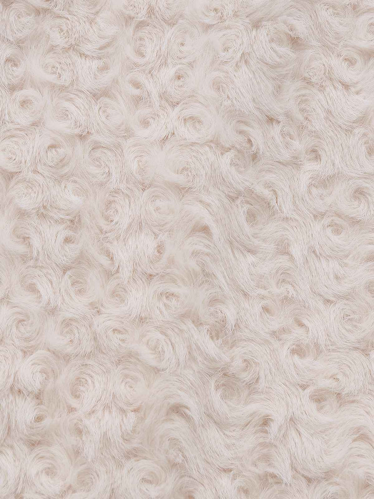 [Pré-vente] Robe patchwork en tricot et peluche à nœud col en trou de serrure beige années 1950