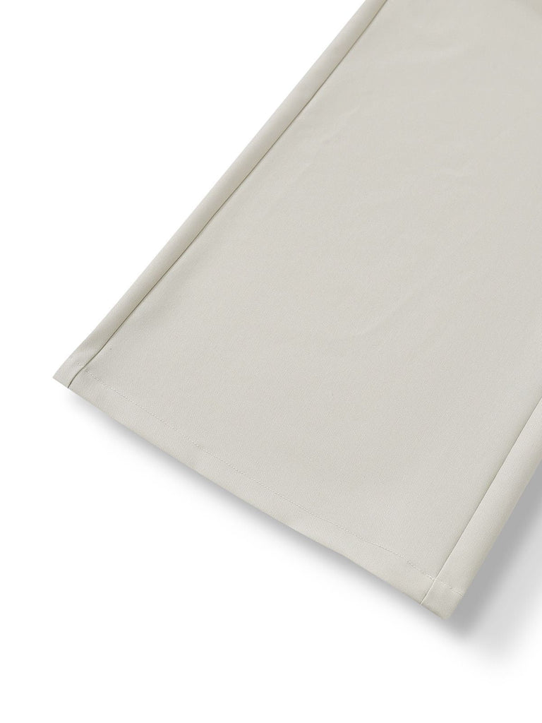 [Prévente] Combinaison pantalon vert olive à boutons col à pétales des années 50