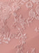 Rose Jacquard Satin Halter Moulante Robe Années 1960 6