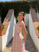 [Prévente] Robe Swing Manches Bouffantes Fleurs Bleu Années 1950