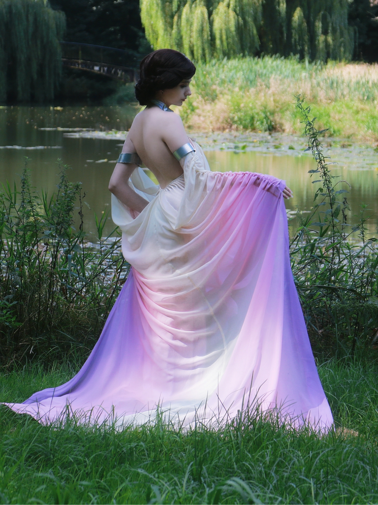 Robe Amidala Star Wars dégradé ombré 1980s