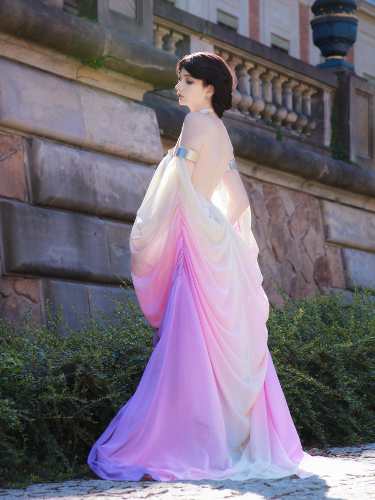 Robe Amidala Star Wars dégradé ombré 1980s