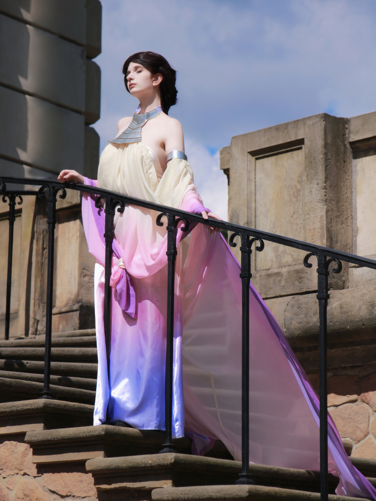 Robe Amidala Star Wars dégradé ombré 1980s