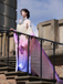 Robe Amidala Star Wars dégradé ombré 1980s