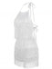 Combishort Halter à Franges Dos Nu Années 1960 9