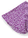 Robe Petites Fleurs Floral Short Sleeves Fitted Midi Violet Années 1940 7