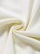 [Prévente] Robe Ligne A Col Carré Nœud Bordure Contrastée Blanche Années 40