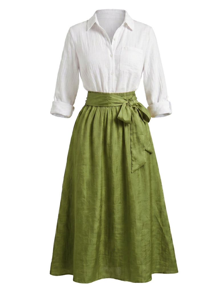 Ensemble Manches Longues & Midi Années 1950