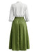 Ensemble Manches Longues & Midi Années 1950 2