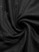 Robe sans Manches Paillettes Tulle Patchwork Noire Années 50