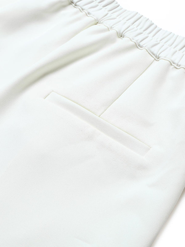 [Prévente] Pantalon Double Boutonnage Rouge Blanc Années 50