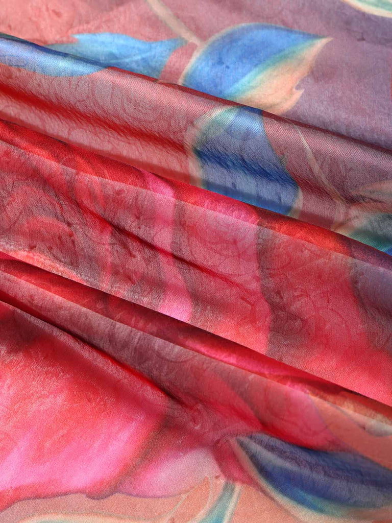 [Prévente] Robe Multicolore Floral Dos Nu Col V Tulle Années 1930 7