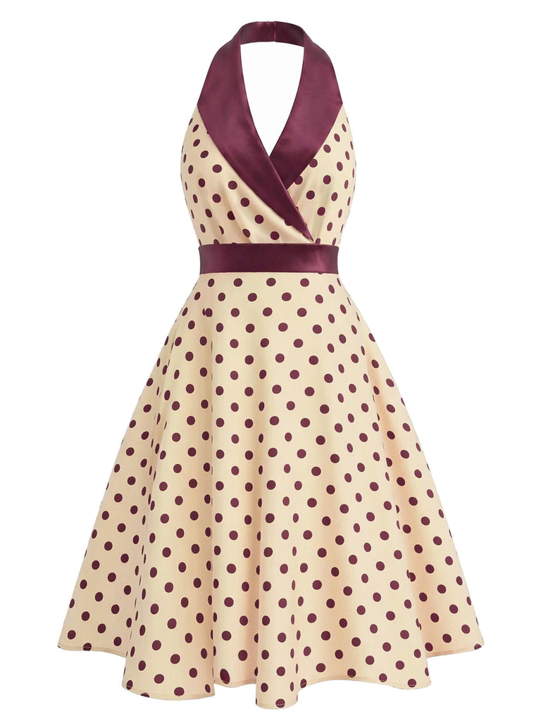 [Pre-Sale] Apricot 1950s Vintage Classic Dress 3