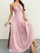 Robe longue unie dos nu décolleté V et encolure américaine années 30