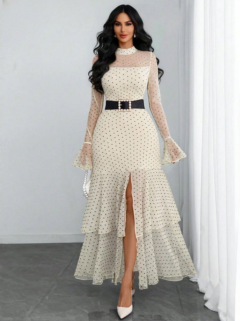 1930s Polka Dot Vintage Classic Dress 8
