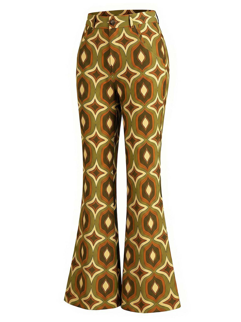 [Pre-Sale] 1970s Floral Vintage Classic Pants 3