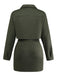 Ensemble Revers Frange Suedette & Moulant Mini Années 1960 3