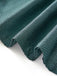 3PCS Robe Col Carré Velours Dentelle Jacquard Tablier Vert Années 1950 11