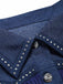 [Pre-Sale] Dark Blue 1960s Denim Vintage Classic Top 6