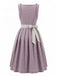 Pale Pink 1950s Vintage Classic Dress 4
