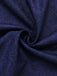 2PCS Robe Velours Jacquard Bleu Foncé Col Carré & Tablier Années 1950 5