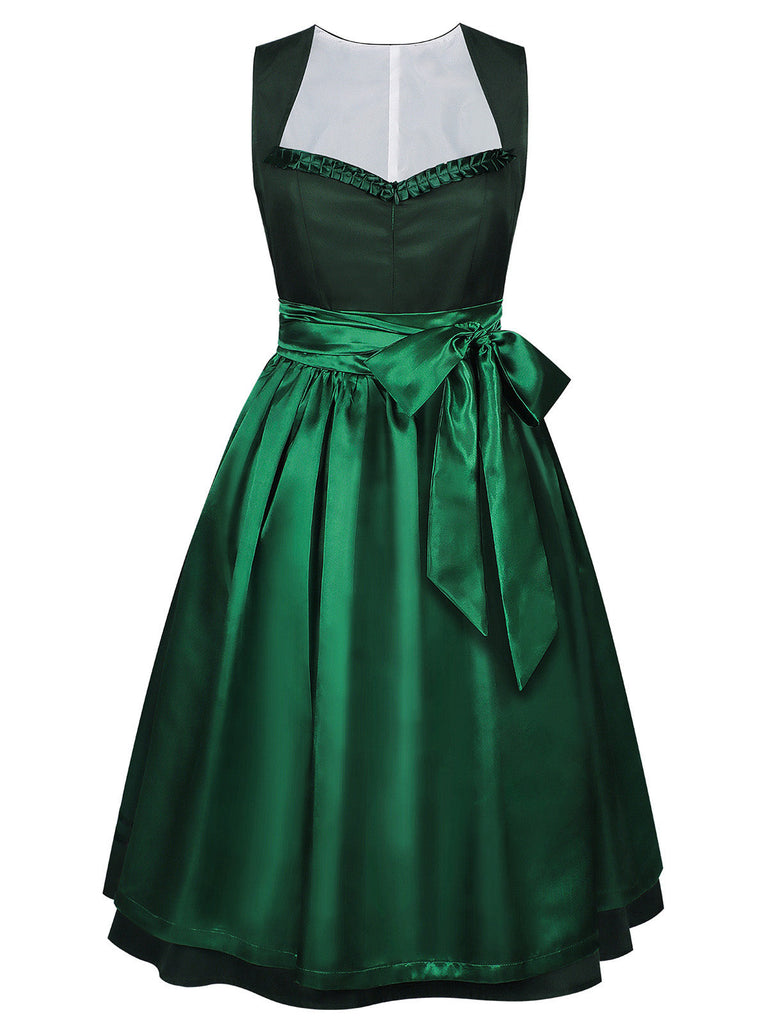 1950s Ruffle Vintage Two Piece Set 10