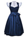 1950s Ruffle Vintage Two Piece Set
