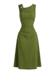 Green 1960s Vintage Classic Dress 3