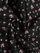 [Prévente] Robe Floral à Volants Étagés Dentelle Petites Fleurs Noir Années 1950 5
