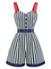[Pre-Sale] 1950s Striped Vintage Classic Romper 3