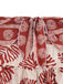 Combinaison Bustier Jambes Larges Floral Bohème Imprimé Rouge Années 1970 7