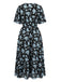 Blue 1960s Vintage Classic Dress 3