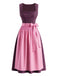 Pink 1950s Vintage Classic Dress 3