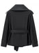 Veste Ceinturé Large Revers Trench Années 1960 11