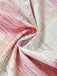 Robe rose carreaux sans manches col Claudine années 1950