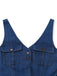 Combinaison Col V Denim Straight Leg Années 1960 6