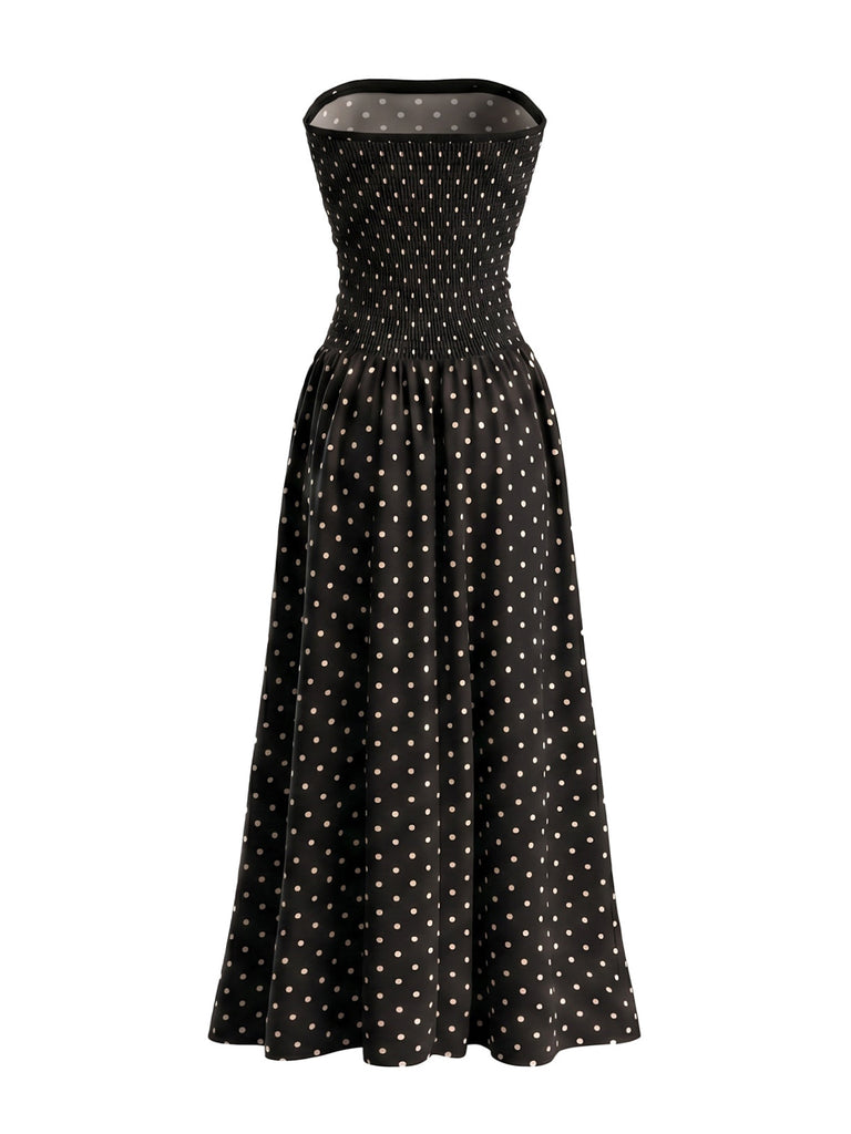1950s Polka Dot Vintage Classic Dress 2
