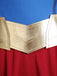 Costume Cosplay Supergirl Rouge avec Cape Années 1960 6