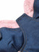 [Prévente] Corset Bleu Denim Dentelle Panneau Contrasté Années 1950 5